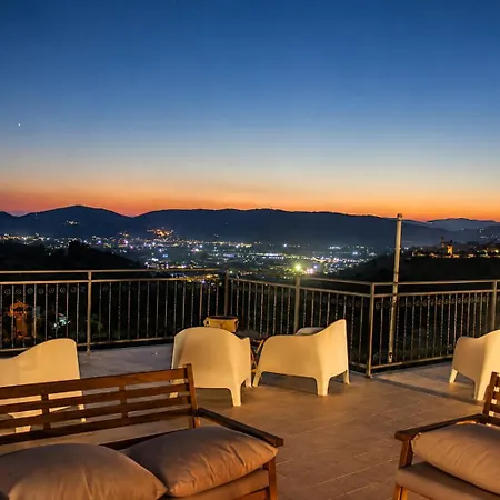 Fattoria Cristina Family Duplex With Pool, Panoramic Terrace & Farm Animals - Bilo Rosa